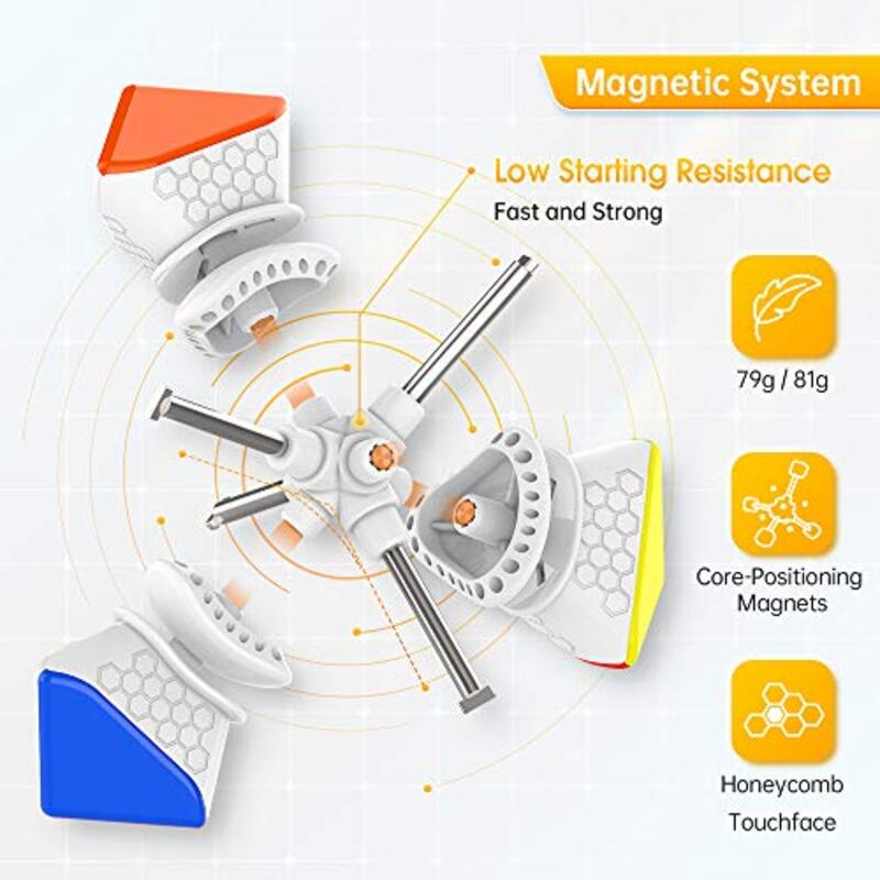 GAN Skewb M - Enhanced Magnetic Speedcube Stickerless